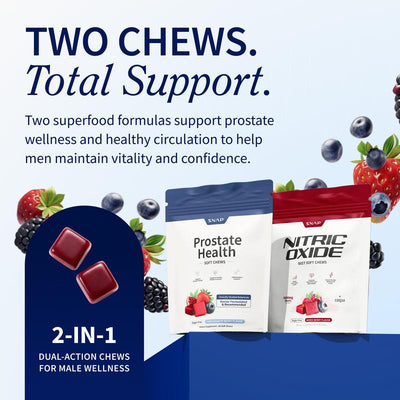 Prostate Health and Nitric Oxide Chews